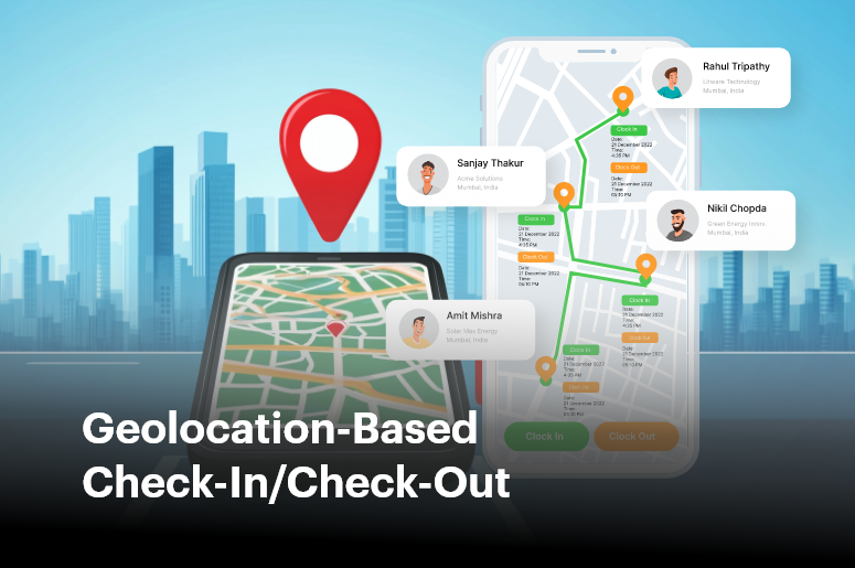 Geolocation-Based Check-In-Check-Out