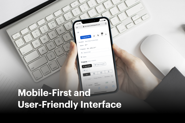 Mobile-First and User-Friendly Interface