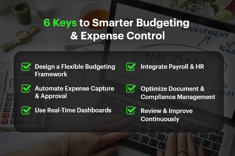 6 Keys to Smarter Budgeting & Expense Control