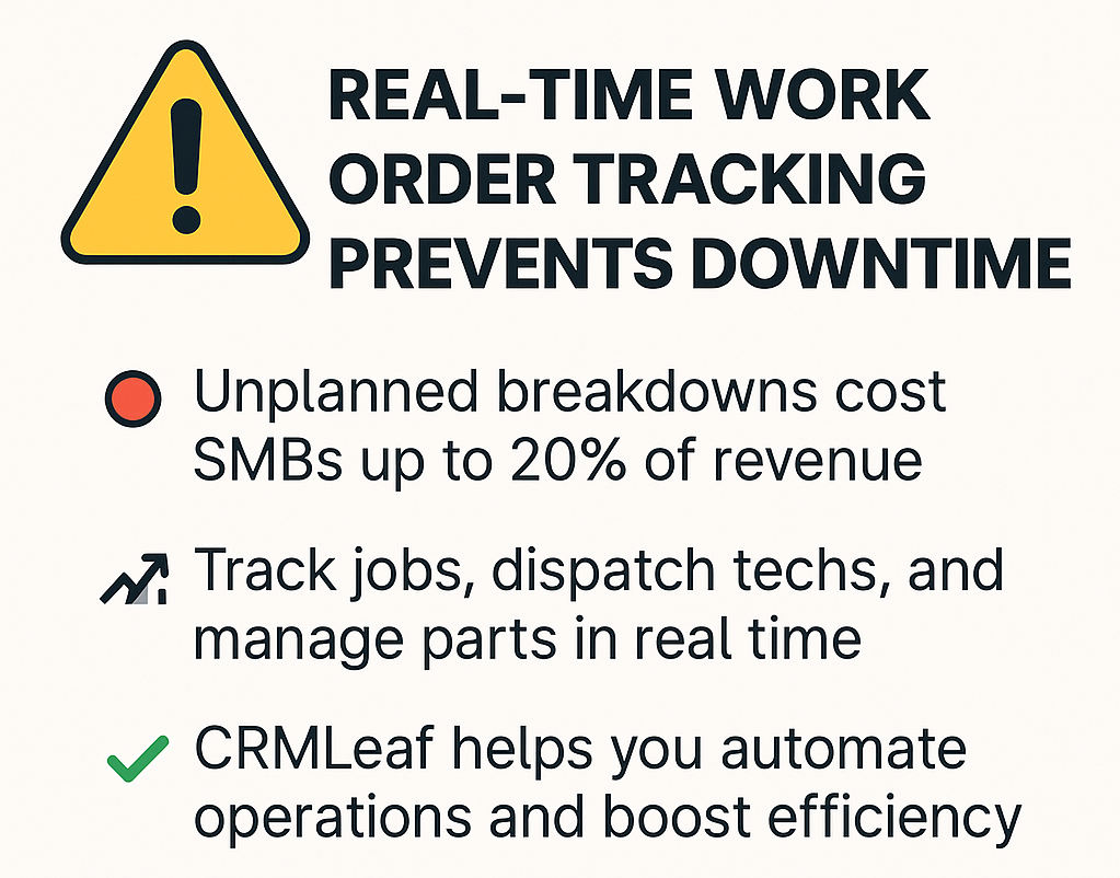 Real-time Work Order Tracking