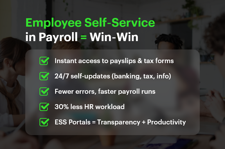 Employee Self‑Service in Payroll Win‑Win
