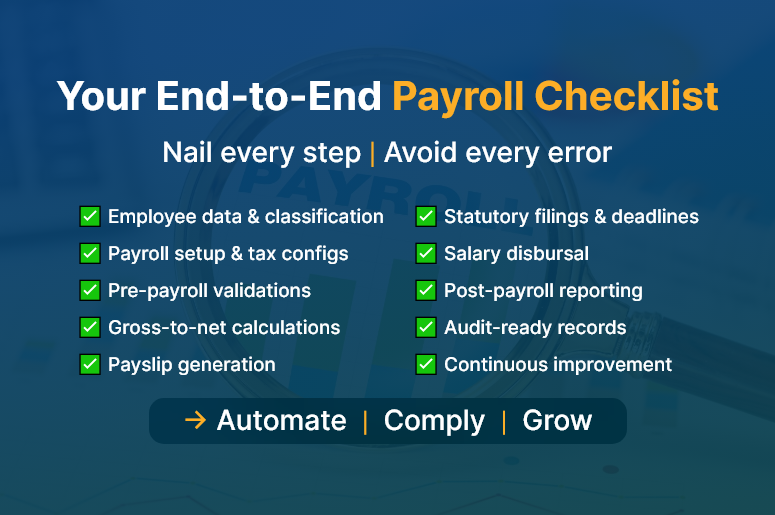 Your End-to-End Payroll Checklist