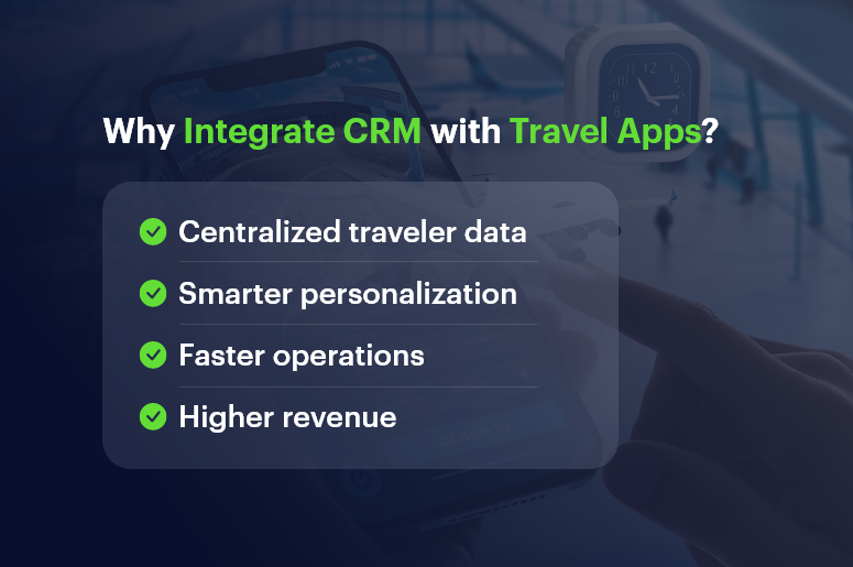 Integrate CRM with Travel Apps