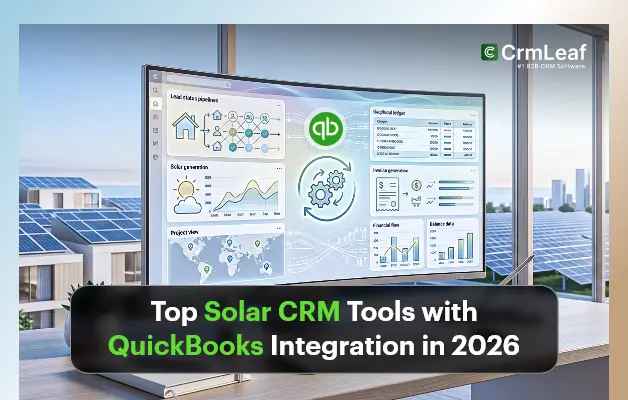 Top Solar CRM Tools with QuickBooks Integration in 2026